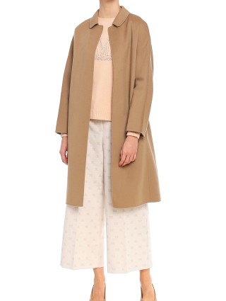 Коричневый свитер MAX MARA: фото 3 - Invogue